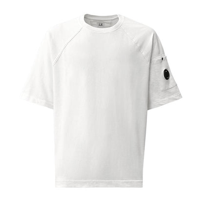 C.P. Company シーピーカンパニー レンズロゴ コットンフリース Tシャツ 20CMSS034A **