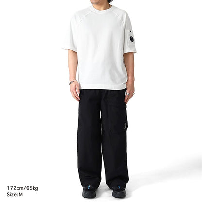 C.P. Company シーピーカンパニー レンズロゴ コットンフリース Tシャツ 20CMSS034A **