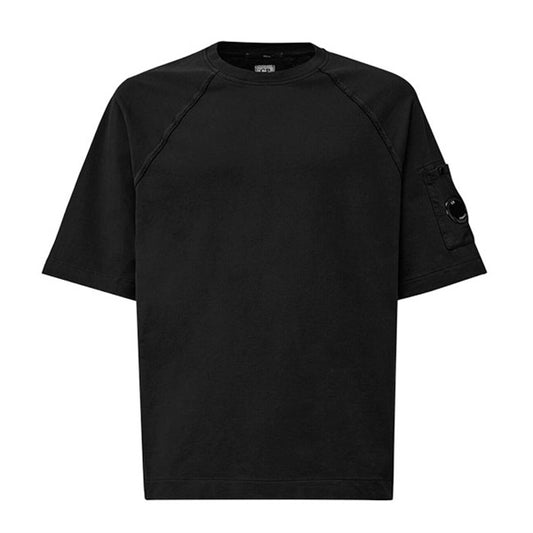 C.P. Company シーピーカンパニー レンズロゴ コットンフリース Tシャツ 20CMSS034A **