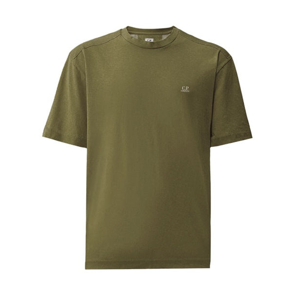 C.P. Company シーピーカンパニー ウォッシュ加工 コットン ロゴTシャツ 20CMTS192A **
