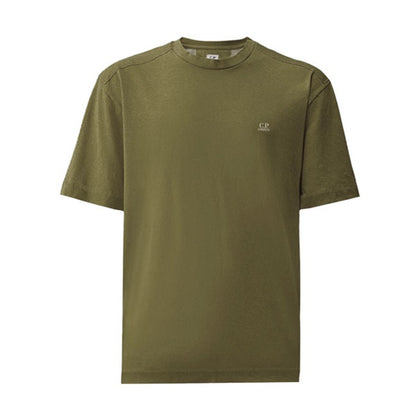 C.P. Company シーピーカンパニー ウォッシュ加工 コットン ロゴTシャツ 20CMTS192A **