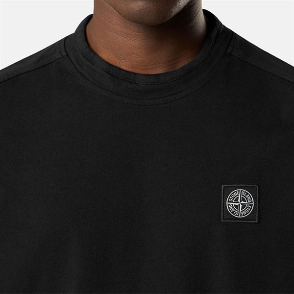 STONE ISLAND ストーンアイランド ガーメントダイ コンパスロゴ Tシャツ 6100029 **