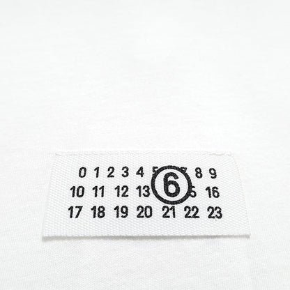 MM6 LONG SLEEVE T-SHIRT SH0NH0028 M20258 黒 ブラック ロンT 長袖Tシャツ メンズ レディース
