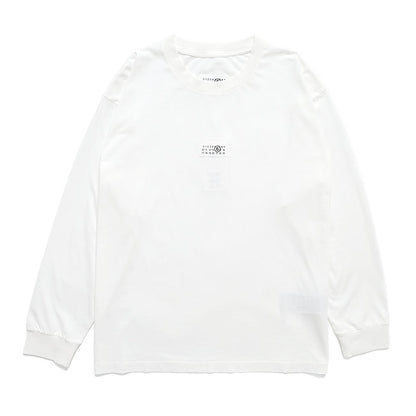 MM6 LONG SLEEVE T-SHIRT SH0NH0028 M20258