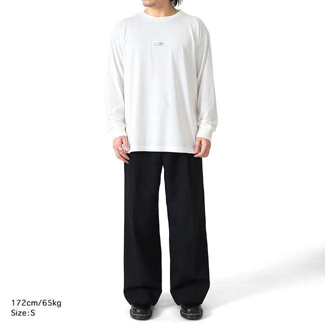 MM6 LONG SLEEVE T-SHIRT SH0NH0028 M20258