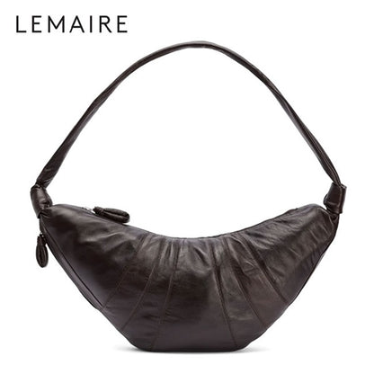 LEMAIRE ルメール LARGE CROISSANT BAG ナッパレザー ラージ クロワッサンバッグ BG0000 LL095