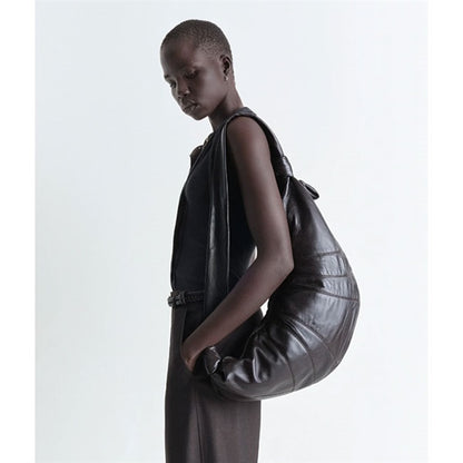 LEMAIRE ルメール LARGE CROISSANT BAG ナッパレザー ラージ クロワッサンバッグ BG0000 LL095