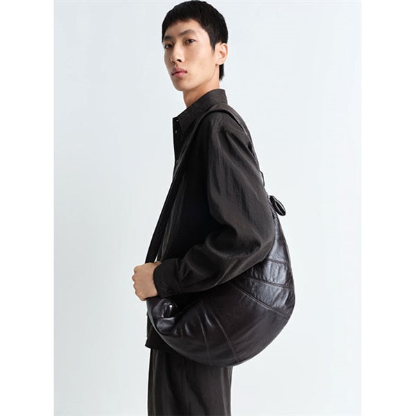 LEMAIRE ルメール LARGE CROISSANT BAG ナッパレザー ラージ クロワッサンバッグ BG0000 LL095