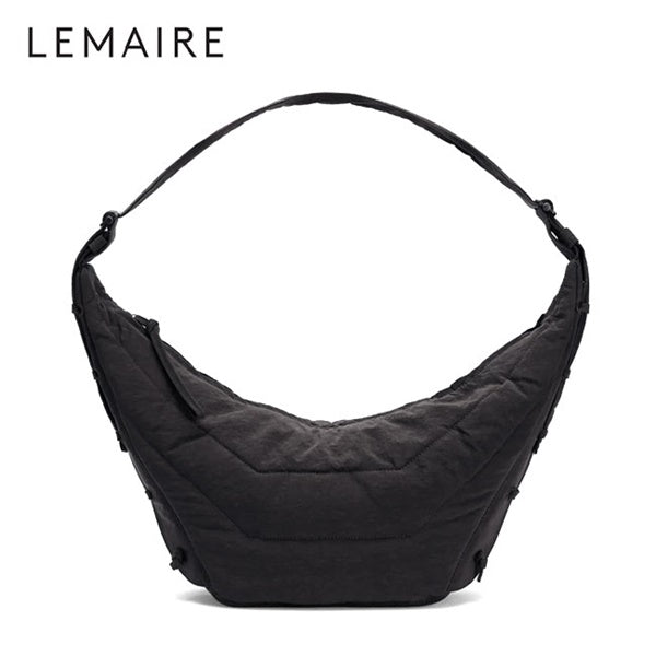 バッグ LEMAIRE Medium Soft Game Bag BLACK LEMAIRE ルメール MEDIUM SOFT GAME BAG ミディアム ソフト ゲーム