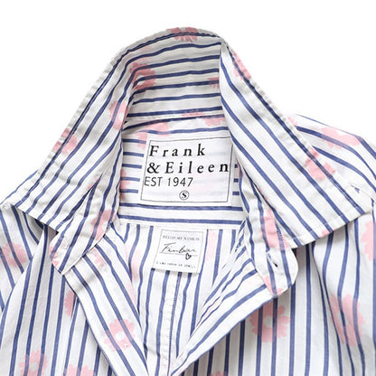 Frank＆Eileen フランク＆アイリーン FINBAR フィンバー フラワー ストライプシャツ 4320700037
