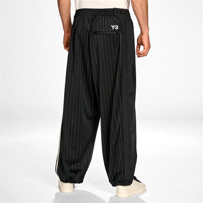Y-3 ワイスリー ピンストライプ バスケットボール トラックパンツ KQ9716