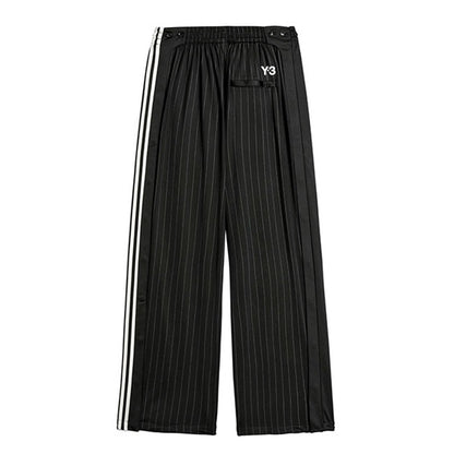 Y-3 ワイスリー ピンストライプ バスケットボール トラックパンツ KQ9716