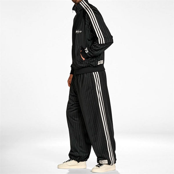 Y-3 ワイスリー ピンストライプ バスケットボール トラックトップ KQ9719
