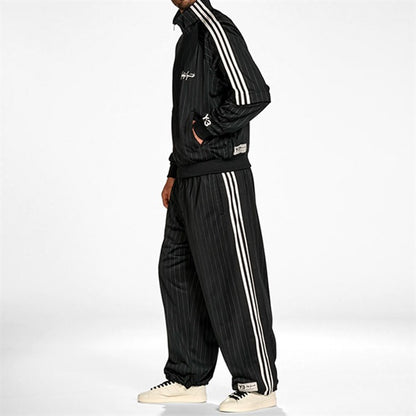 Y-3 ワイスリー ピンストライプ バスケットボール トラックトップ KQ9719
