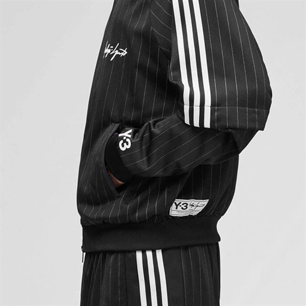 Y-3 ワイスリー ピンストライプ バスケットボール トラックトップ KQ9719
