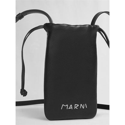 MARNI マルニ メンディング刺繍 ドローストリング ポーチ TEMI0022U0 P6533