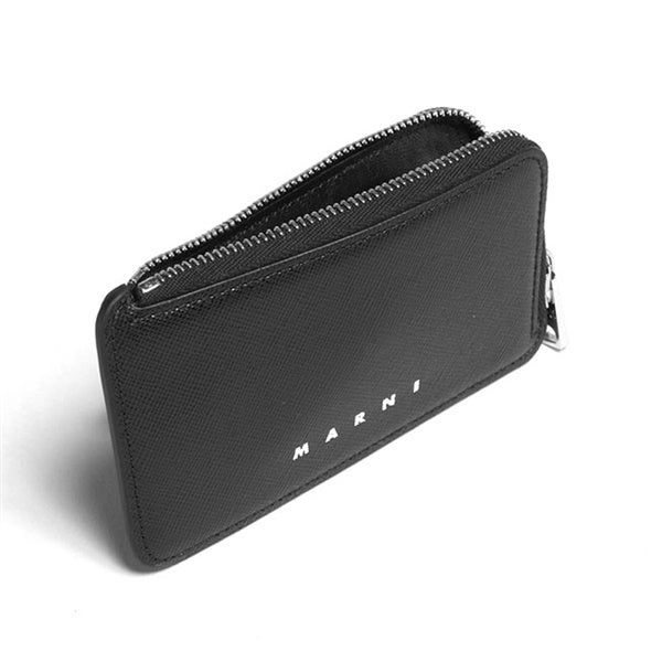 MARNI マルニ サフィアーノレザー ジップ コインケース & カードホルダー PFMI0036L0 LV520 Z576N