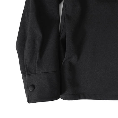 JIL SANDER ジルサンダー ギャバジン ジップ シャツジャッケット SHIRT 106 J22DL0254 J70001