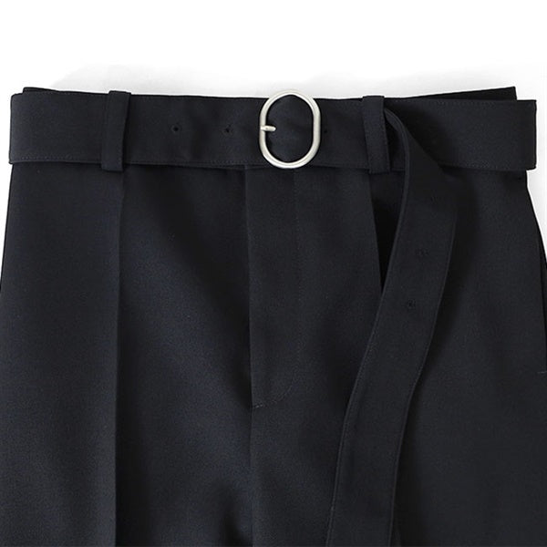 [SALE] JIL SANDER ジルサンダー ウールギャバジン リングベルト付き トラウザー TROUSER 111 AW 25 J22KA0230 J40002