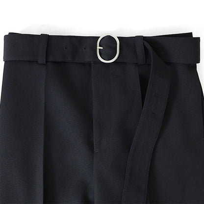 [SALE] JIL SANDER ジルサンダー ウールギャバジン リングベルト付き トラウザー TROUSER 111 AW 25 J22KA0230 J40002