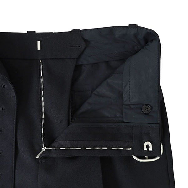 [SALE] JIL SANDER ジルサンダー ウールギャバジン リングベルト付き トラウザー TROUSER 111 AW 25 J22KA0230 J40002