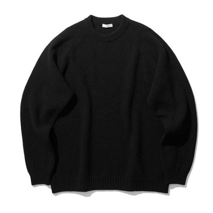ATON エイトン ラムウール クルーネックニットセーター KRAGGW0402
