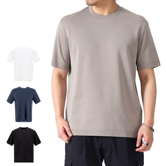 HERNO ヘルノ ジャージー ニット コットンピケ Tシャツ JG000206U 52059