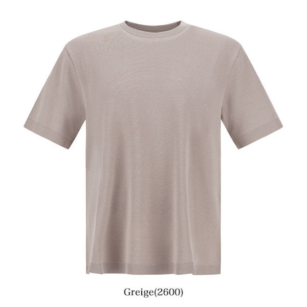 HERNO ヘルノ ジャージー ニット コットンピケ Tシャツ JG000206U 52059