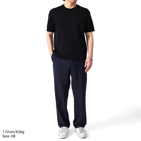 HERNO ヘルノ ジャージー ニット コットンピケ Tシャツ JG000206U 52059