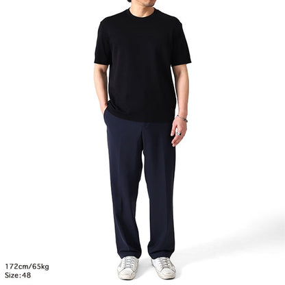HERNO ヘルノ ジャージー ニット コットンピケ Tシャツ JG000206U 52059