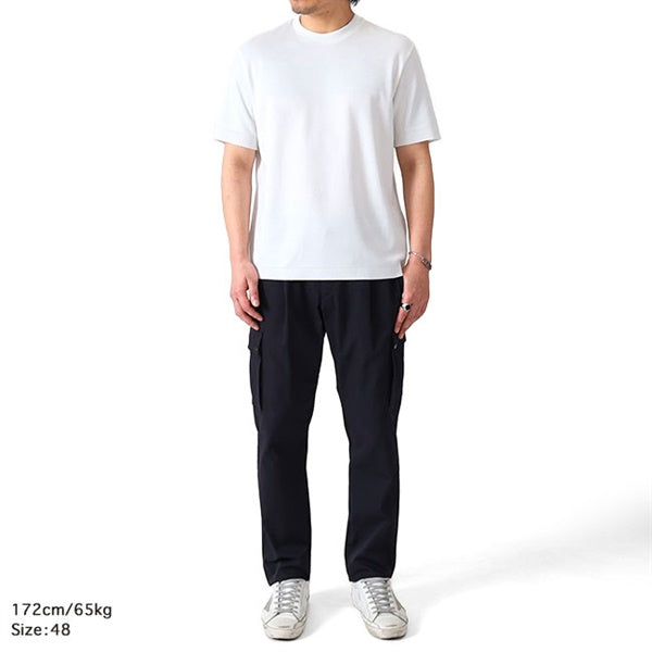 HERNO ヘルノ ジャージー ニット コットンピケ Tシャツ JG000206U 52059