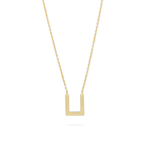 TOMWOOD トムウッド Sleek Pendant Gold 20.5inch スリーク・ペンダント ゴールド チェーンネックレス 101348 **