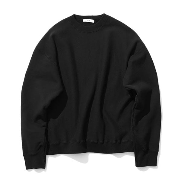 [SALE] ATON エイトン ガーメントダイ ウラケ オーバーサイズ プルオーバースウェット 0101