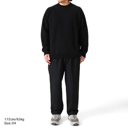 [SALE] ATON エイトン ガーメントダイ ウラケ オーバーサイズ プルオーバースウェット 0101
