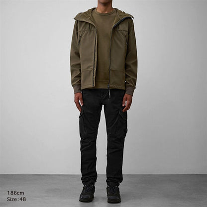 C.P. Company シーピーカンパニー ストレッチ サテンコットン カーゴパンツ RFCMPA730A