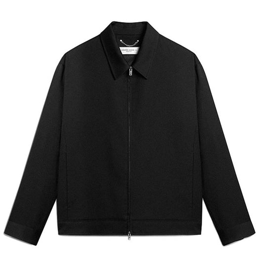 Golden Goose ゴールデングース ウールギャバジン ジップジャケット GMP01880.P000965.90100