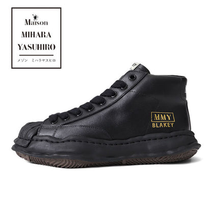 Maison MIHARA YASUHIRO メゾンミハラヤスヒロ BLAKEY ブレイキー ハイカット レザースニーカー A06FW701