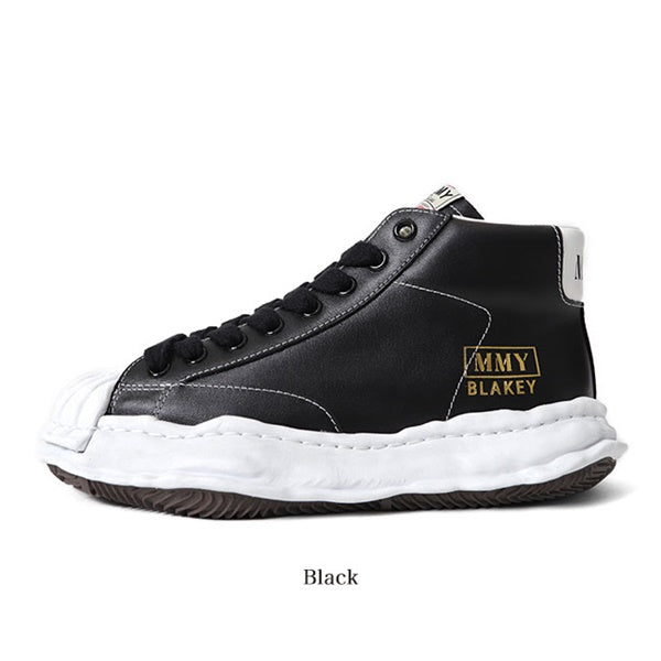 Maison MIHARA YASUHIRO メゾンミハラヤスヒロ BLAKEY ブレイキー ハイカット レザースニーカー A06FW701