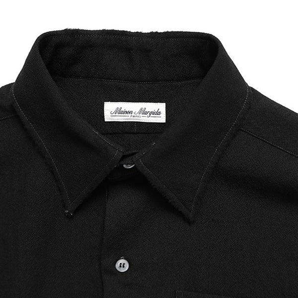 Maison Margiela メゾンマルジェラ バージンウール ロングスリーブシャツ S50DT0065 M35749