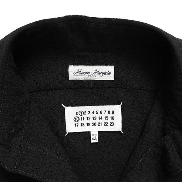 Maison Margiela メゾンマルジェラ バージンウール ロングスリーブシャツ S50DT0065 M35749