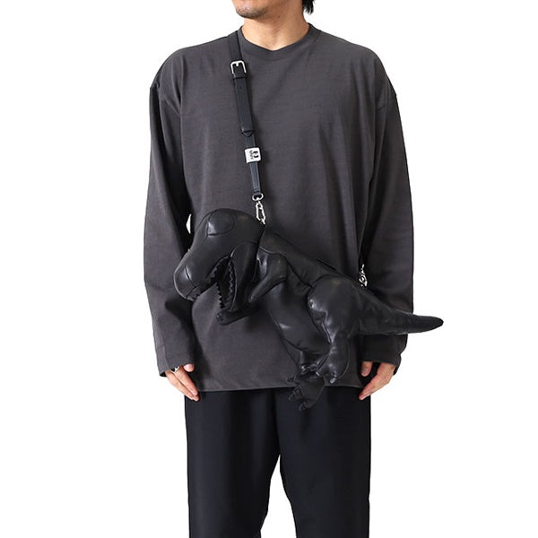 Maison MIHARA YASUHIRO メゾンミハラヤスヒロ T-REX Tレックス レザー ショルダーバッグ A14BG707