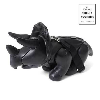 Maison MIHARA YASUHIRO メゾンミハラヤスヒロ TRICERATOPS トリケラトプス レザー ショルダーバッグ A14BG708