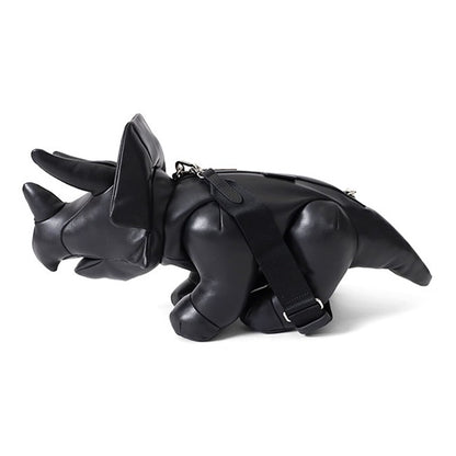 Maison MIHARA YASUHIRO メゾンミハラヤスヒロ TRICERATOPS トリケラトプス レザー ショルダーバッグ A14BG708