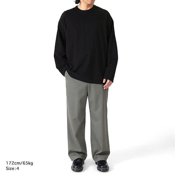 08sircus ゼロエイトサーカス コットンジャージー スエード ロンT S25AW-CS04
