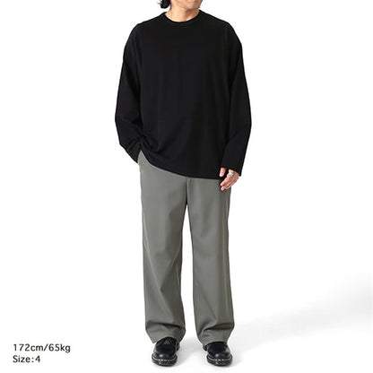 08sircus ゼロエイトサーカス コットンジャージー スエード ロンT S25AW-CS04