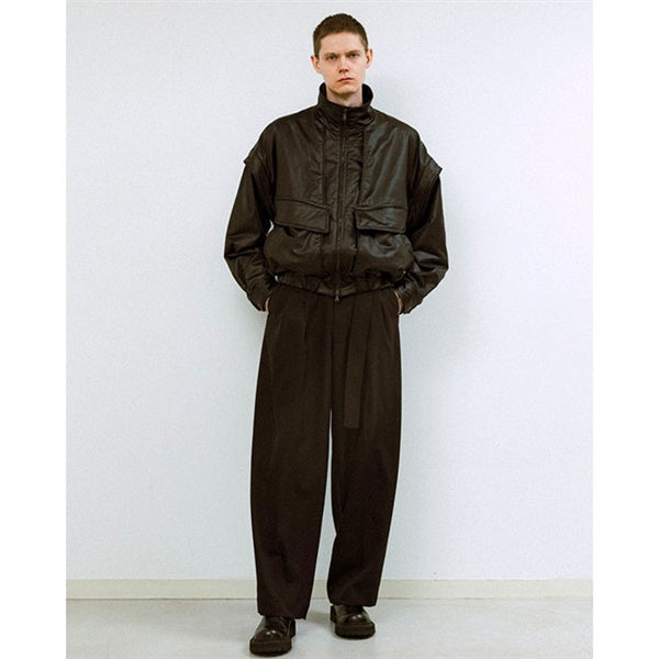 08sircus ゼロエイトサーカス パデッド デタッチャブル ショートブルゾン S25AW-OT03