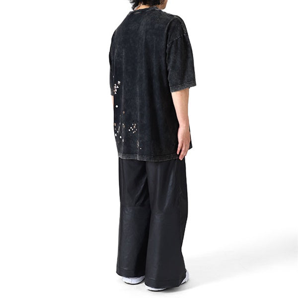 Maison MIHARA YASUHIRO ミハラヤスヒロ エンベリッシュド ブリーチTシャツ A15TS631