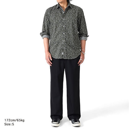 Frank&Eileen フランクアンドアイリーン FINBAR BBHT ハート柄 総柄シャツ 4220700048