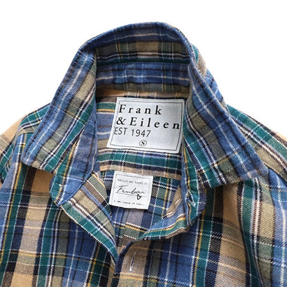 Frank&Eileen フランクアンドアイリーン チェック フランネルシャツ FINBAR BGWT 4220700068