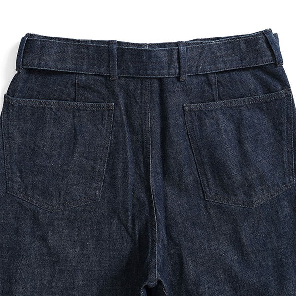 LEMAIRE ルメール インディゴデニム ツイスト ベルテッドパンツ PA326